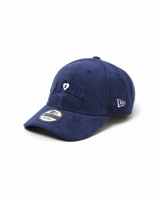 Sapca Bape X New Era 9TWENTY logo Dama Albastri | ECRVHF521