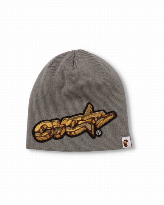 Sapca Bape X OVO Barbati Gri | JTBDQK257