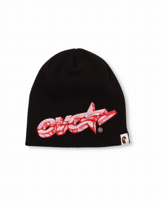 Sapca Bape X OVO Barbati Negrii | VKNCIY857