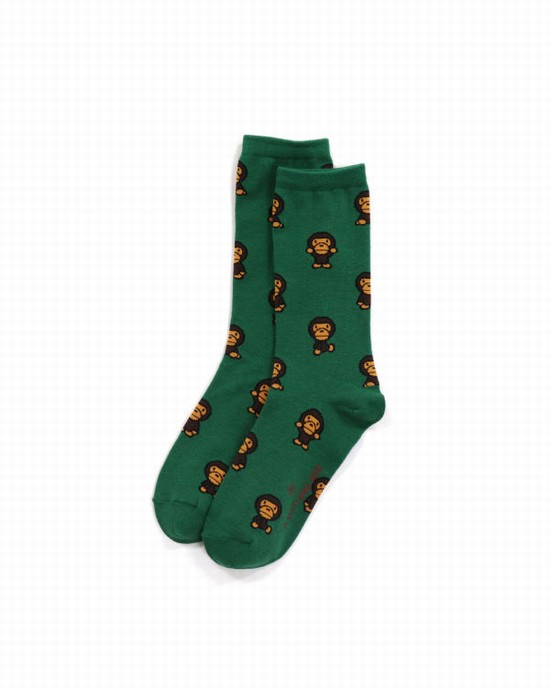 Sosete Bape Milo Dama Turcoaz | BMRQEY201