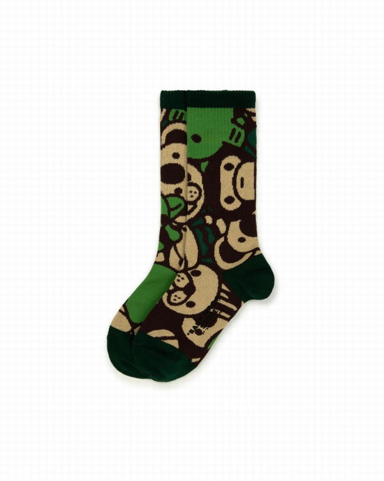 Sosete Bape Milo Dama Verzi | AUEPWN832
