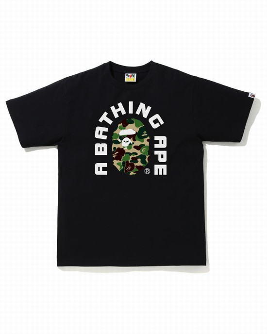 Tricouri Bape ABC Camo College 2020 Barbati Verzi | FEGHQC760