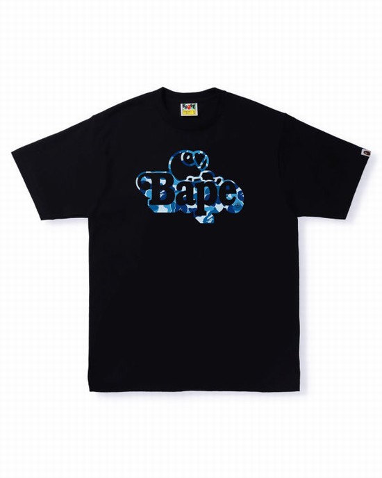 Tricouri Bape ABC Camo Milo On Barbati Negrii | ZUQAJY927