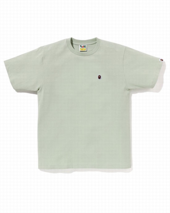 Tricouri Bape Ape Head One Point Barbati Verzi | RSDIMV420
