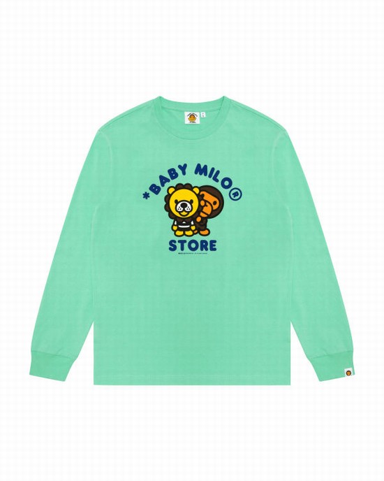 Tricouri Bape Milo Barbati Verzi | NIVCSU457
