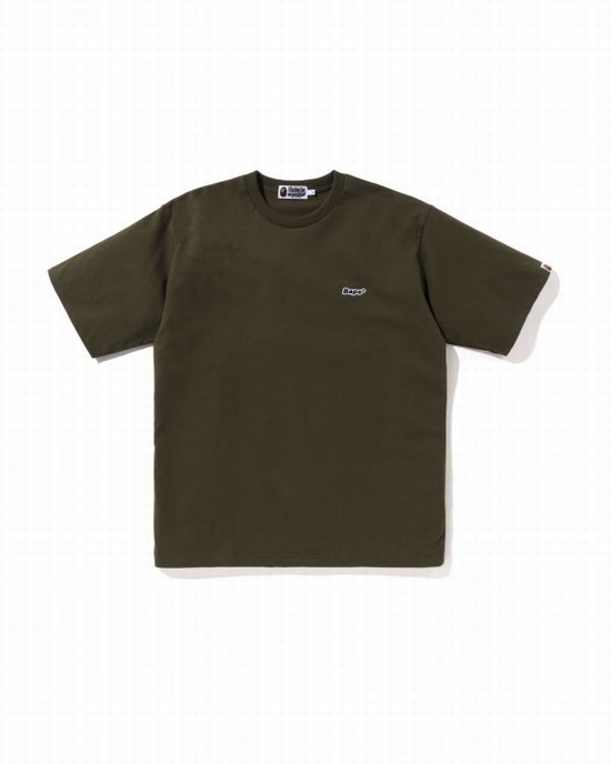 Tricouri Bape One Point Relaxed Fit Barbati Verzi | CUNMPD326