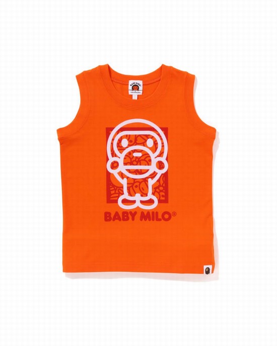 Vesta Bape Milo Copii Portocalii | WQOMHF864